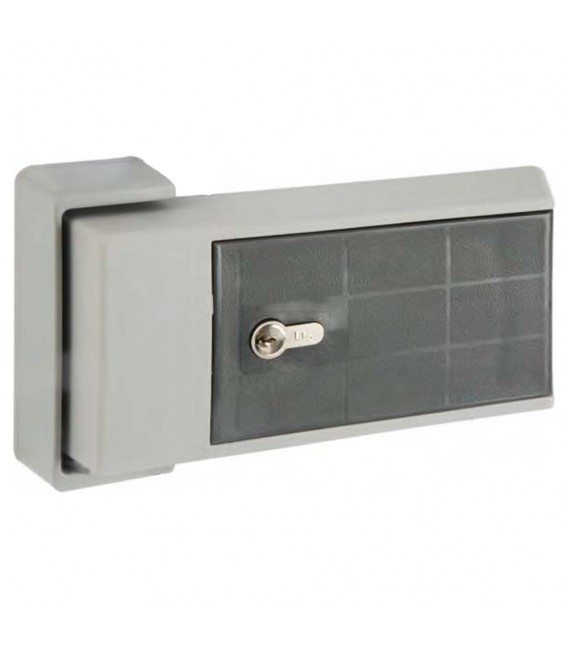FERMETURE COMPOSITE AUTOMATIQUE A UN POINT AVEC DECONDAMNATION INTERIEUR PAR COUP DE POING