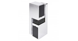 CHARNIERE CHROMEE POUR PORTILLONS OU PORTES LEGERES EN SUREPAISSEUR